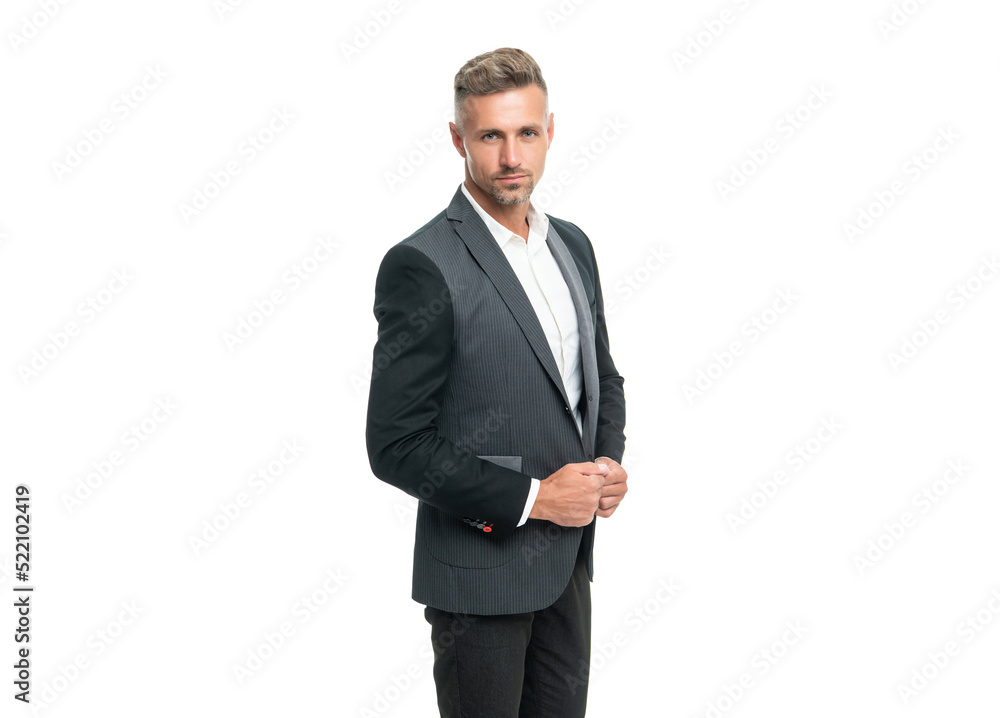 man in suit. businessman isolated on white. lawyer in business wear man in suit. businessman isolated on white. lawyer in business wear
