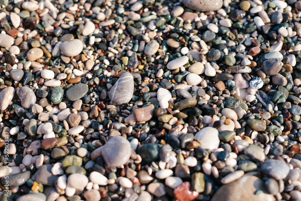 pebbles on the beach