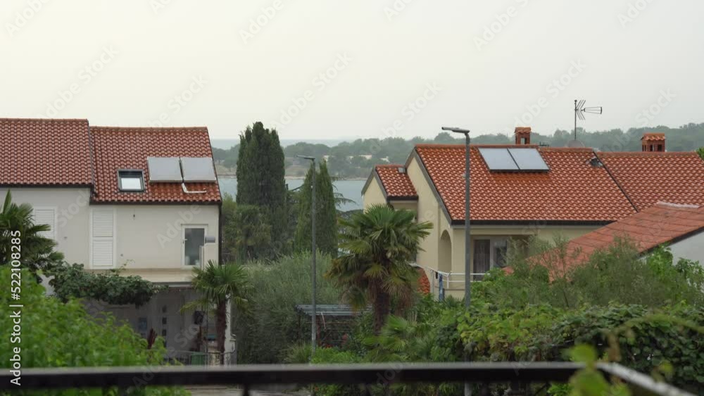 Kroatien Meer Regen Natur Landschaft Kroatien Meer Regen Natur Landschaft