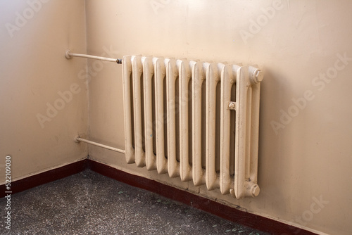 Wallpaper Mural Old radiator in the stairwell Torontodigital.ca