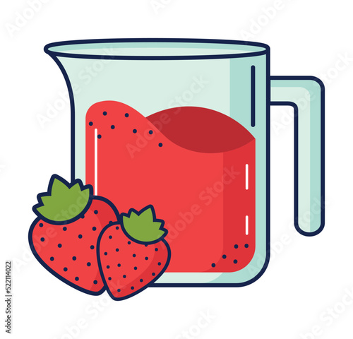 strawberry detox smoothie