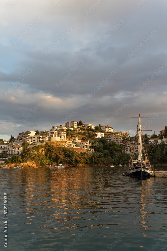 Obraz premium Sivota Thesprotia Greece Sunset