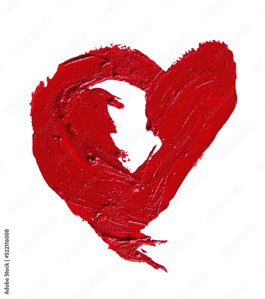 smashed red heart shaped on transparent background smashed red heart shaped on transparent background