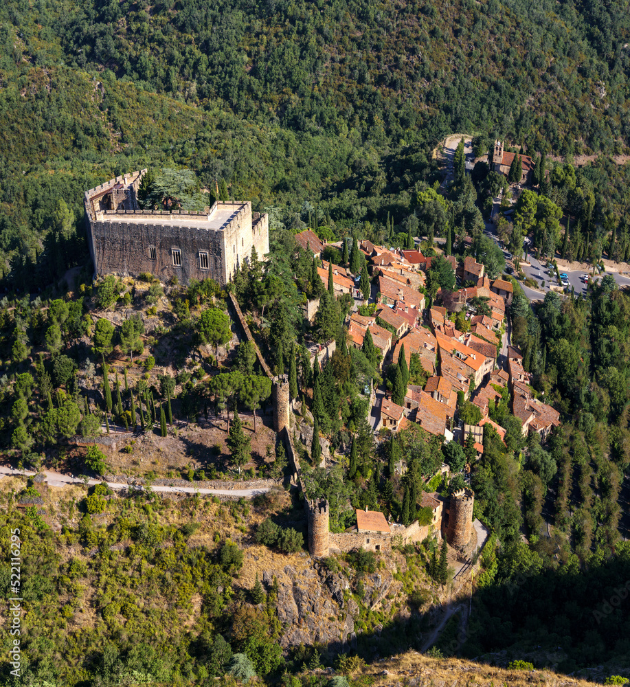 village-de-castelnou-dans-les-pyr-n-es-orientales-one-of-the-most