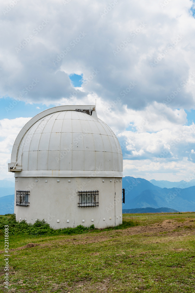 Observatory located on the top of Gerlitzen in Austria, at 1911m above sea level Observatory located on the top of Gerlitzen in Austria, at 1911m above sea level