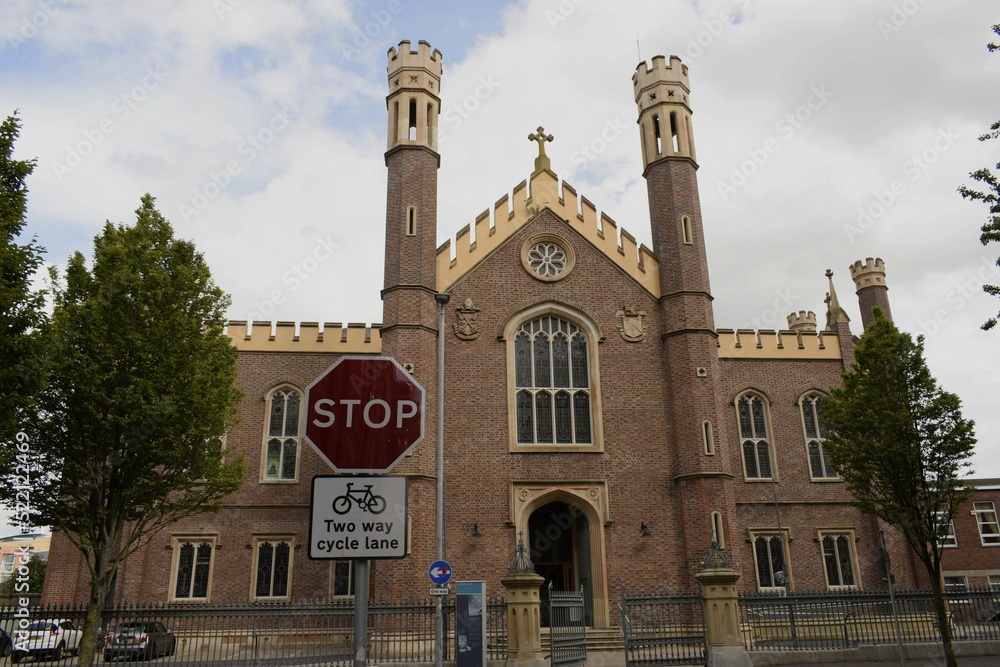 Fototapeta premium the malachy s church, belfast, northern ireland, united kingdom
