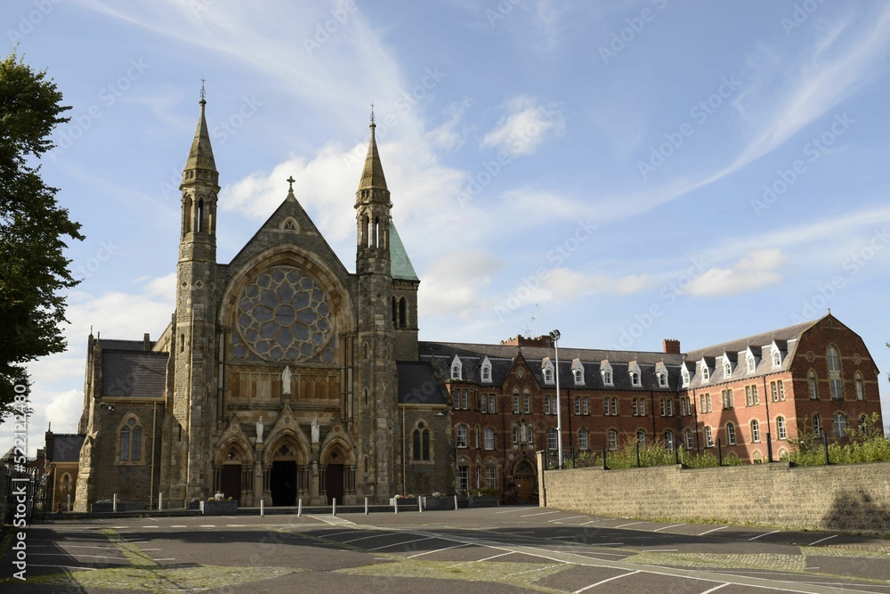 clonard monetary, a huge architecture designed in early French gothic style