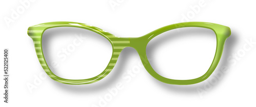 kolorowa ramka okulary soczewka wzrok widzieć okulista optyka salon  photo
