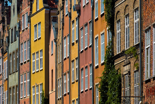 Gdańsk - kolory kamienic