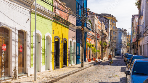 Typical colonial houses on  Apolo street © Luis War