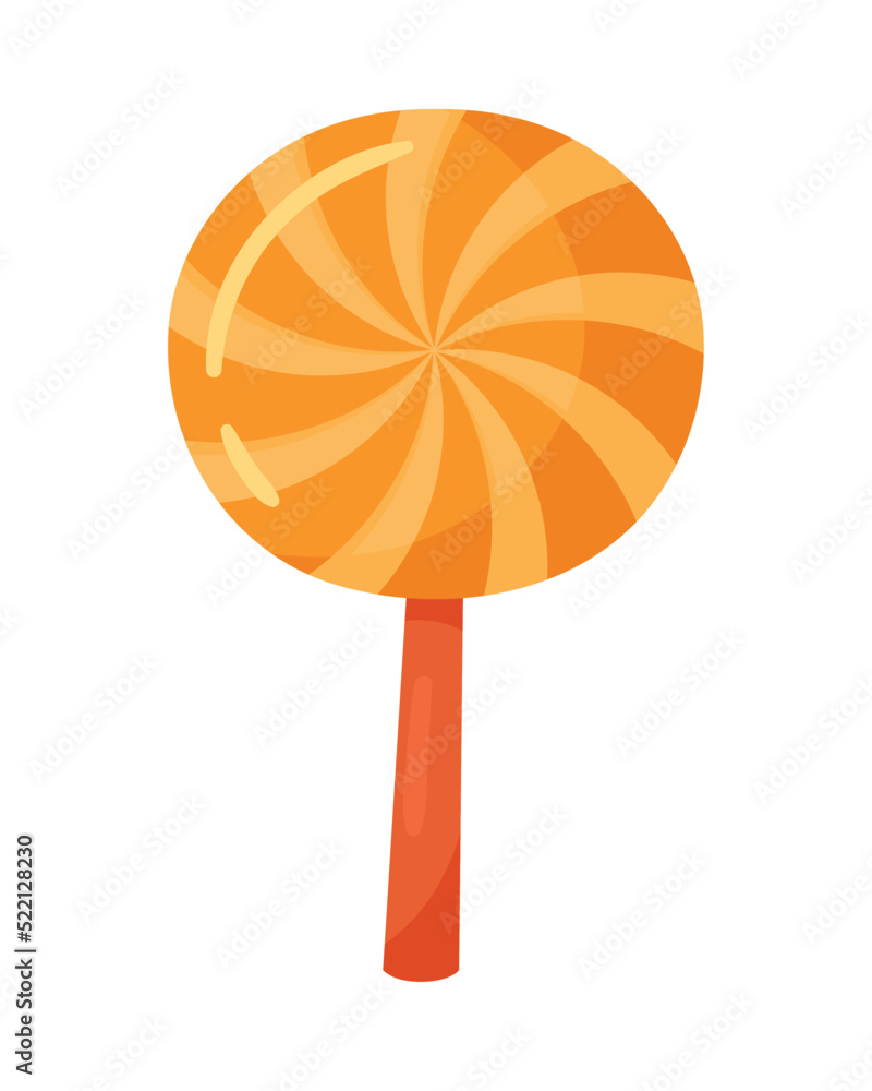 sweet lollipop candy