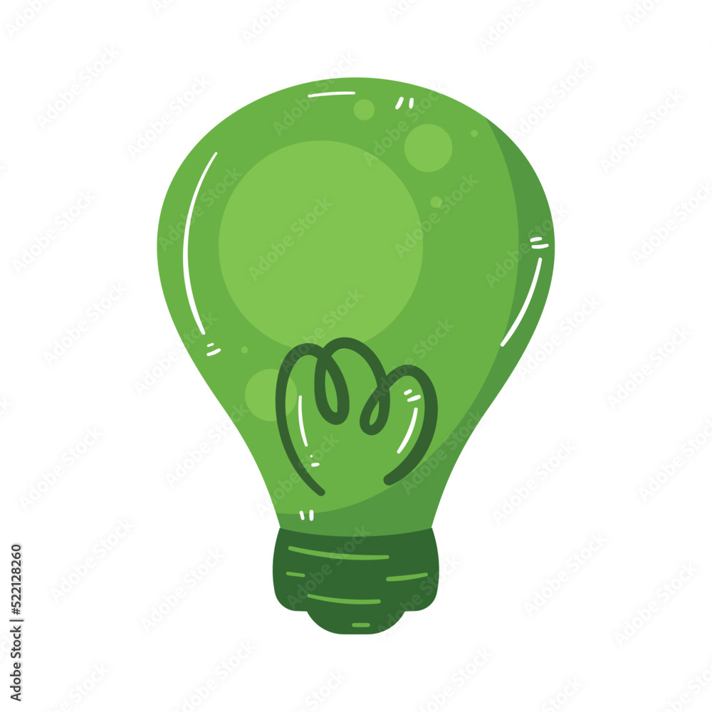 green bulb light