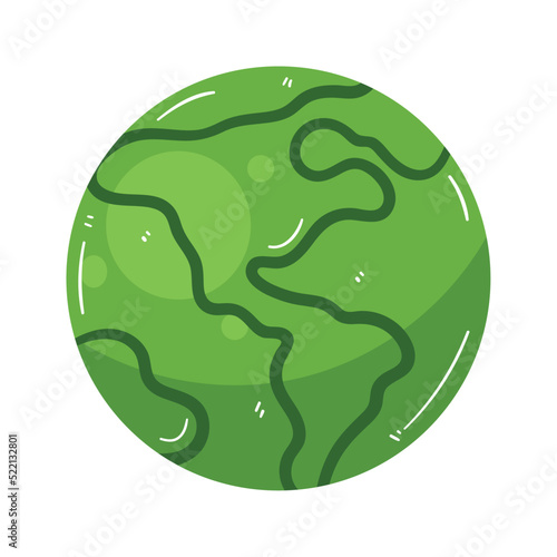 green world planet earth