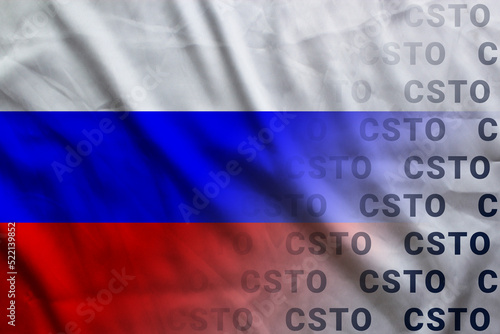 Russia flag CSTO symbol agreement