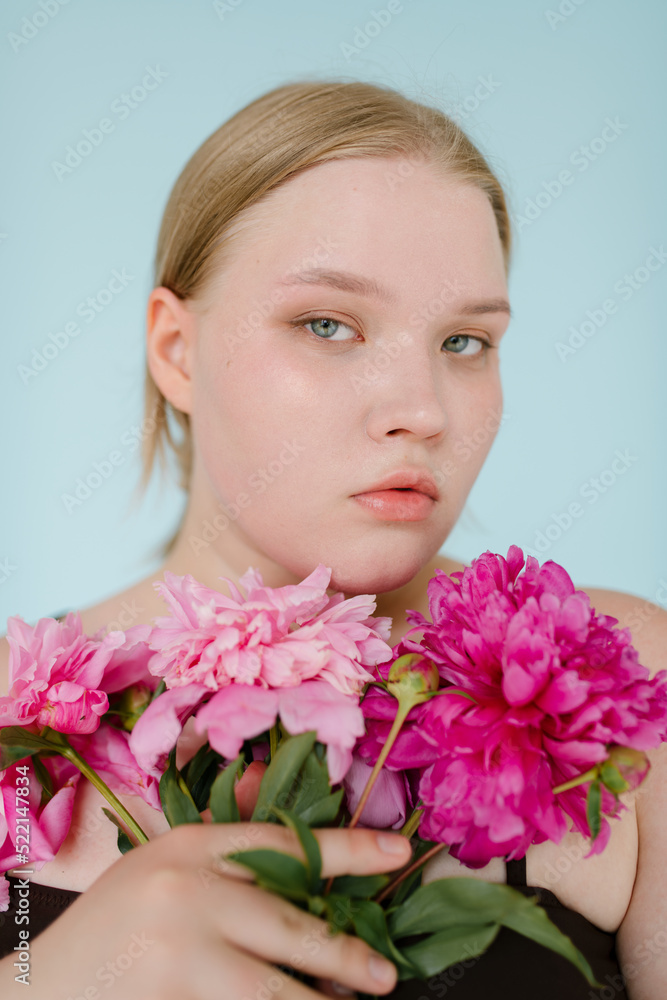 Natural Portrait Of Plus Size Woman Natural Portrait Of Plus Size Woman