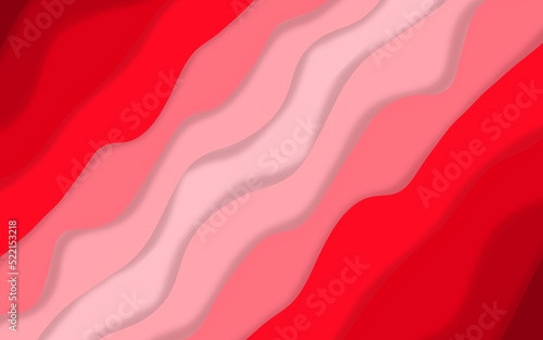 abstract red wave powerpoint background. suitable for wallpaper;