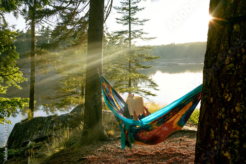 relax at nature photo