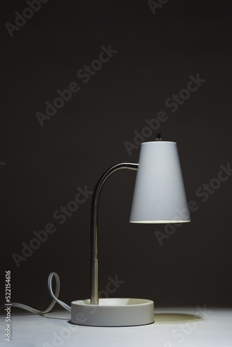 Minimal White Lamp photo
