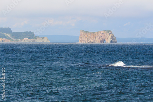 Percé Rock in Gaspé, QC, Canada