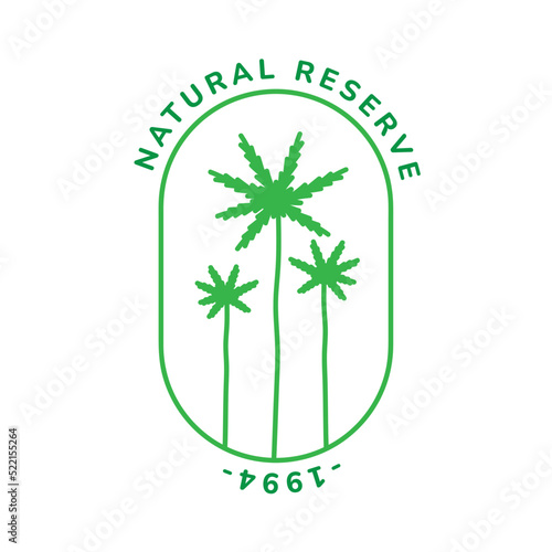 natural reserve ecology label