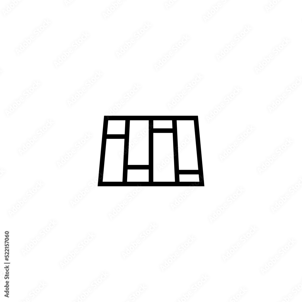 floor icon vector design templates