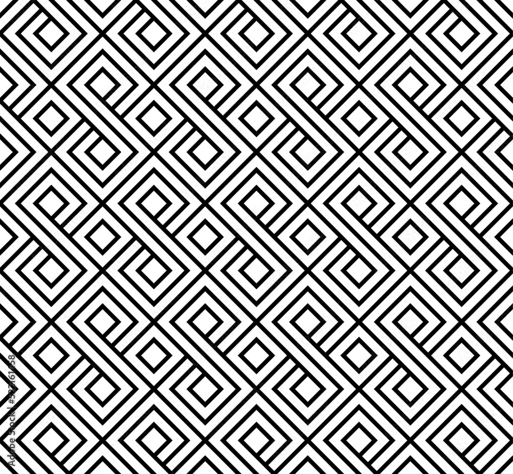 Vector seamless pattern with geometric rhombus Vector seamless pattern with geometric rhombus
