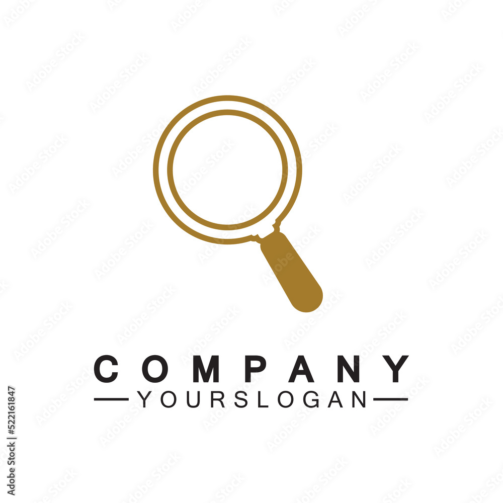 Magnifying glass line icon, outline vector sign, Search symbol, logo illustration. Magnifying glass line icon, outline vector sign, Search symbol, logo illustration.
