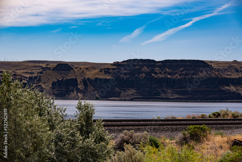 Train Tracks above Wallula