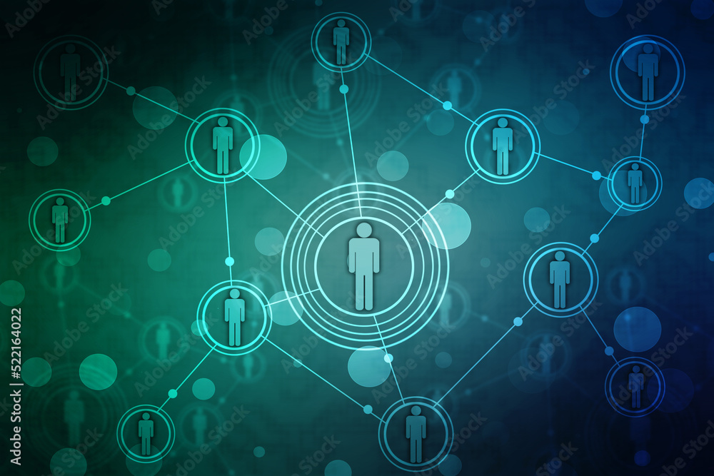 Business Network Concept Background, Social Networks and interaction concept, Digital Abstract Technology background, Social connection and networking background Business Network Concept Background, Social Networks and interaction concept, Digital Abstract Technology background, Social connection and networking background