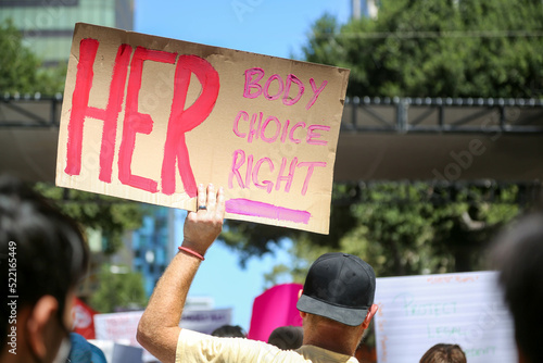 People Protestion Abortion Rights photo