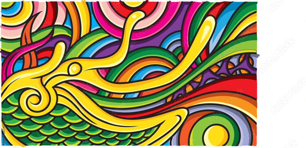 Full drawing colour pattern Full drawing colour pattern