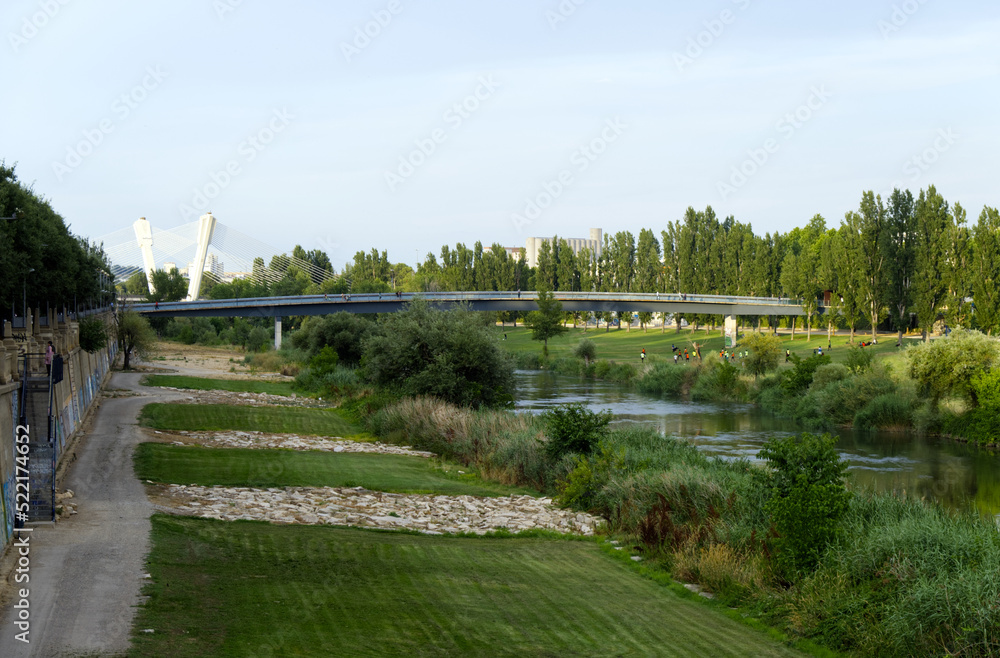 Lleida - View from Pont Vell