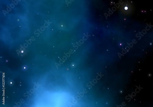 Blue abstract Background