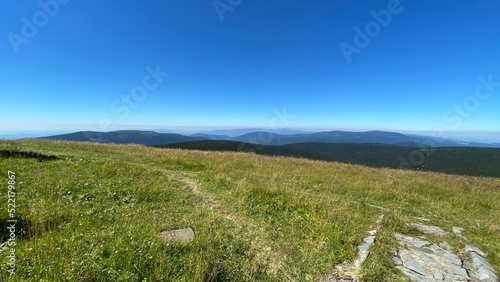 Landscape in the mountains