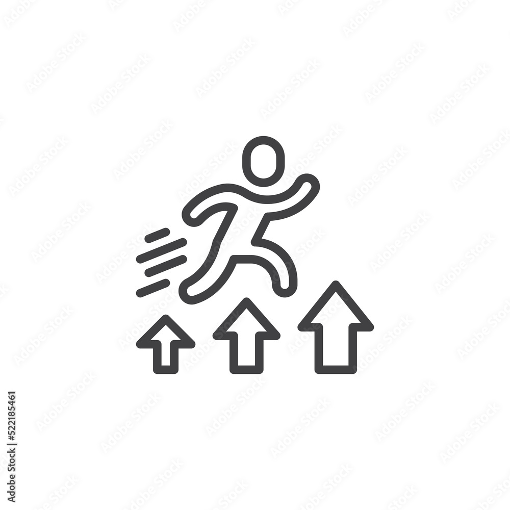 Personal skills line icon Personal skills line icon