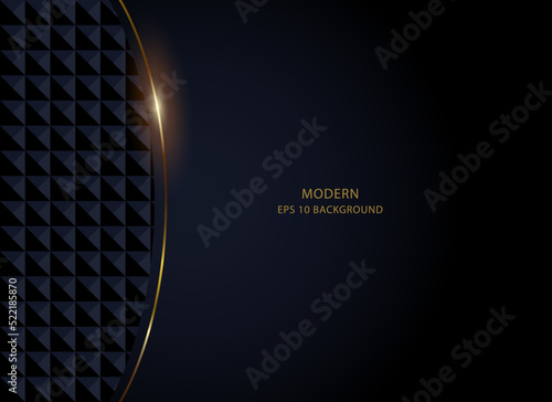 Dark gold luxury abstract background