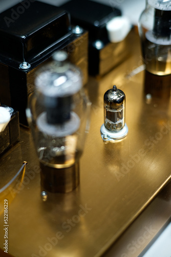 Vacuum Tube Amplifier with Copper Body