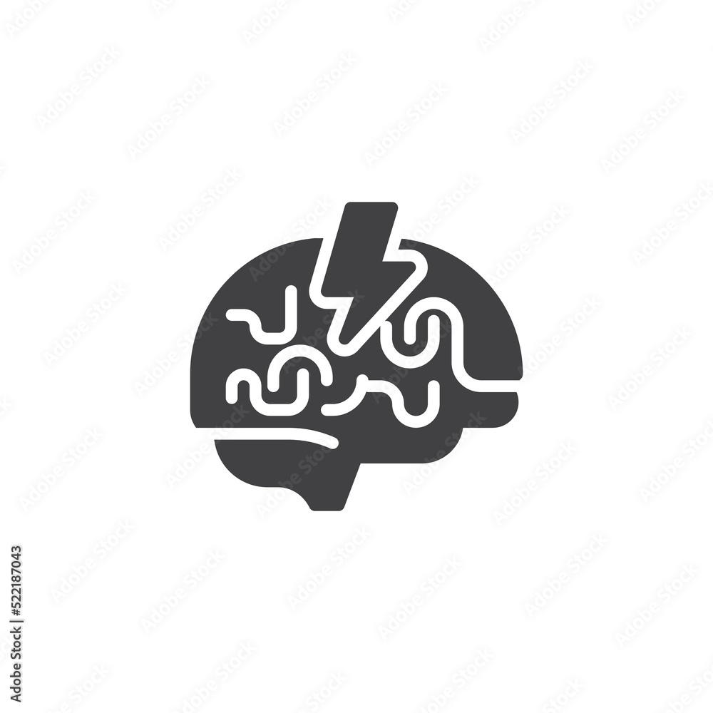 Brainstorming vector icon Brainstorming vector icon