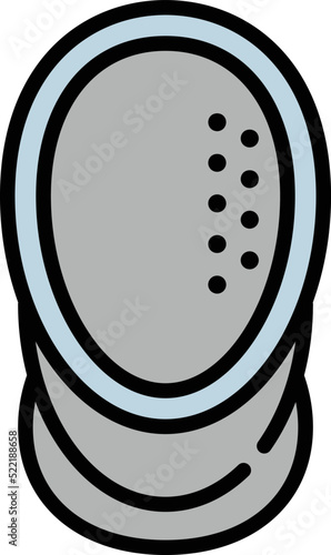Sport mask icon outline vector. Kid duel. People play