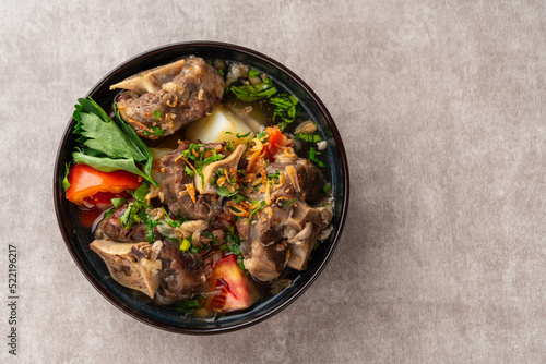 Obraz na plátně sop buntut or oxtail soup