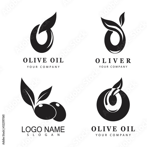 olive icon vector illustration design template