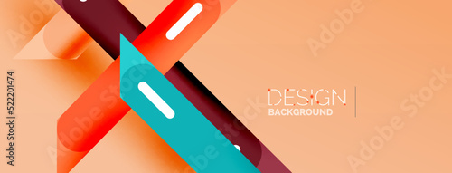 Background overlapping lines. Dynamic lines abstract wallpaper. Straight lines composition vector illustration for wallpaper banner background or landing page