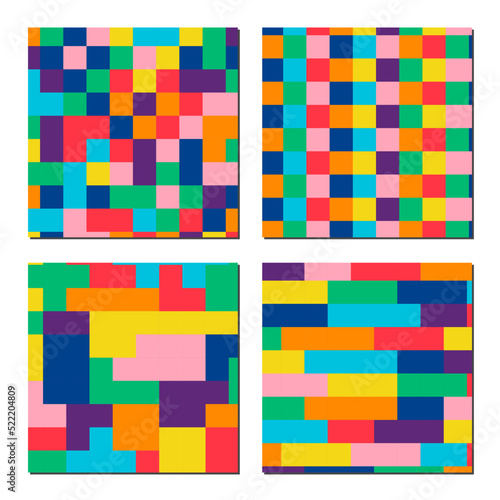 Set Seamless Pattern