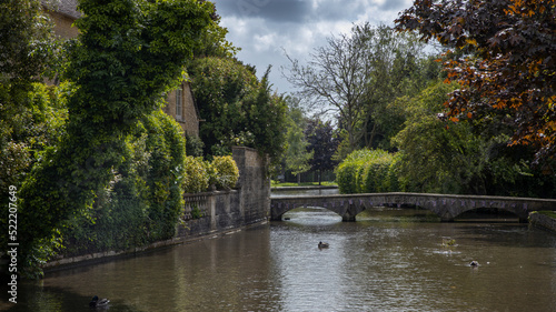 Stone bridge, Bourton on the water, engeland, gloucestershire, UK, Great Brittain, canal, cotswolds, 