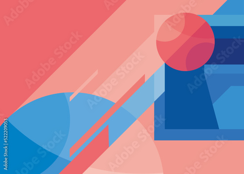 Creative basketball banner. Sport placard design in abstract style.