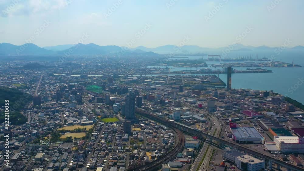 香川県坂出市上空4 香川県坂出市上空4
