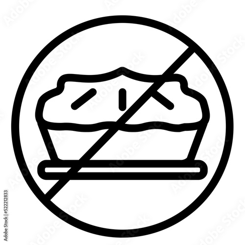 No Fast Food icon