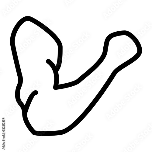 Strenght icon vector