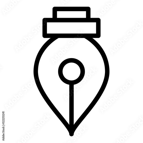 nib icon vector