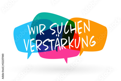 Wir suchen verstärkung